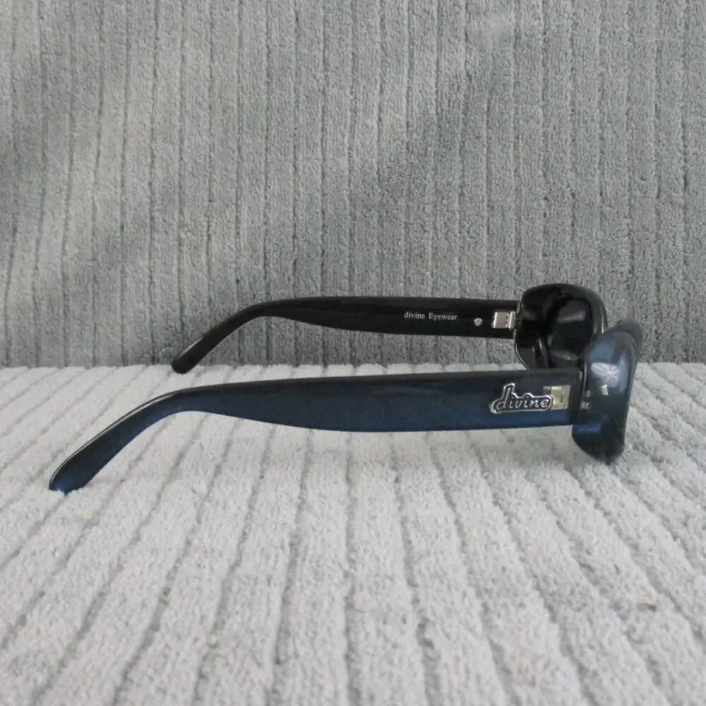New Divine Eyewear Athena Blue / Smoke Sunglasses